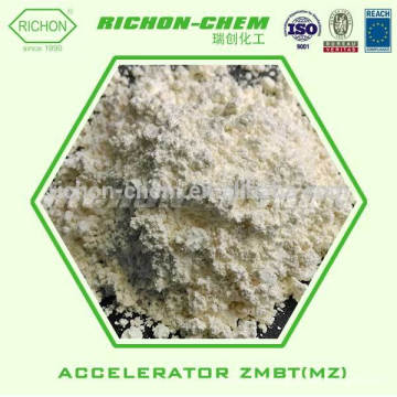 Acelerador de goma ZMBT / MZ de la oferta de la fábrica para NR, IR, SBR, NBR, EPDM y látex CAS No. 155-04-4